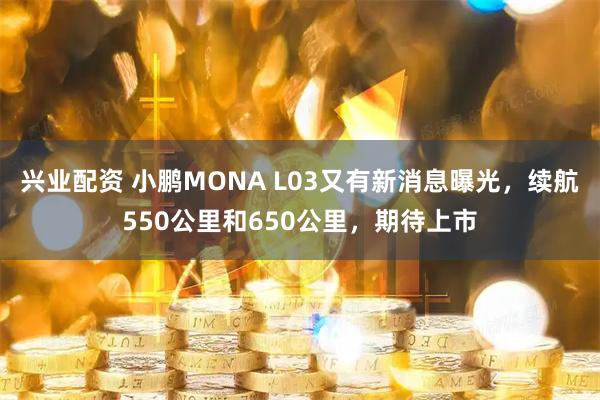 兴业配资 小鹏MONA L03又有新消息曝光，续航550公里和650公里，期待上市